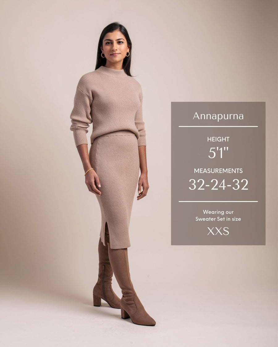 Edited Pieces | Sweater + Skirt Set Edited Pieces | Sweater + Skirt Set